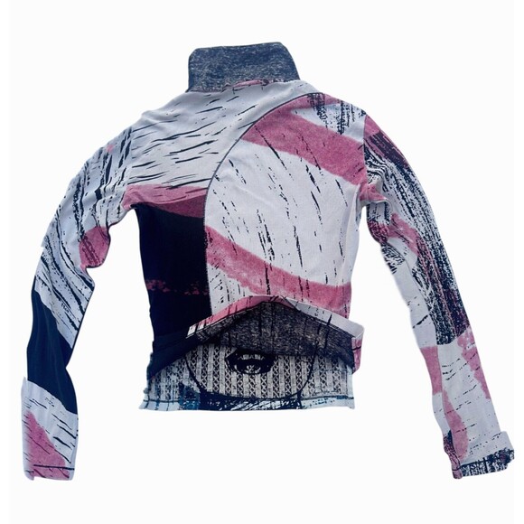 Vintage Custo Barcelona Turtleneck Graphic Top Girl Face Lightweight - Picture 9 of 12